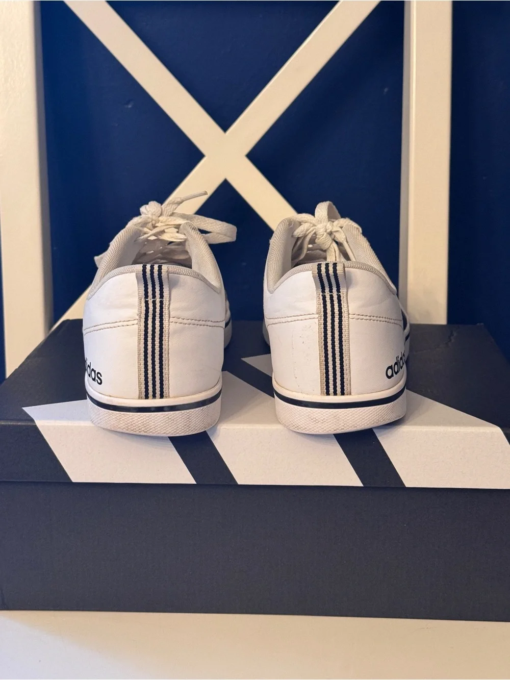 Men’s Adidas Black and White Grand Court Shoes